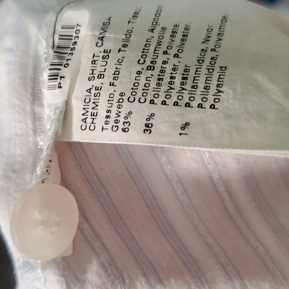 Marina Rinaldi Sport Long sleeves Striped Blouse Tops Size XL - Picture 8 of 11